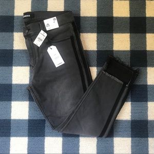 NWT Express Grey Jeans with Side Stripe